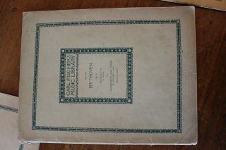Vintage & Antique Violin & Piano Sheet Music Carl Fischer ' s & Schirmer ' s Library 3