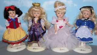 4 Vintage Effanbee Storybook Dolls - 20800