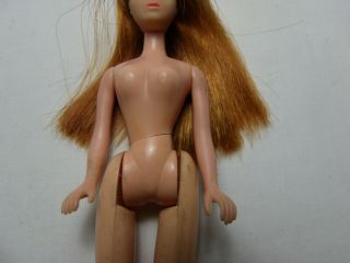 Vintage 1970 ' s Topper Dawn Doll Friend Glori w/ Bangs Auburn K11 Hong Kong 1 3