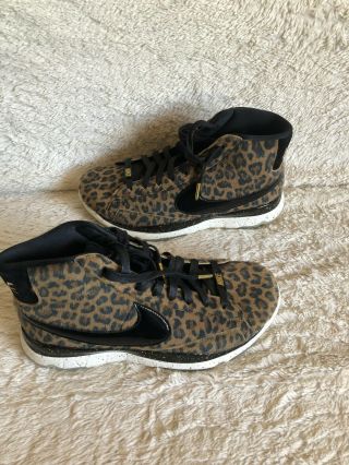 Michelle Wie Nike Golf Blazer Leopard Print Shoe Water Resistant Extremely Rare