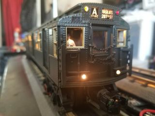 Mth 20 - 2554 - 1 R - 1 R1 Powered Subway Car Protosound 2 A Train Express Rare