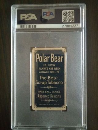 Rare T206 John Titus Polar Bear Back PSA 2.  5 Low Pop 2