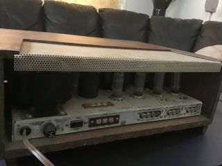 Fisher tube amp amplifier x - 100 vintage Audiophile rare 3