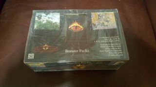 Meccg Middle - Earth The Wizards Booster Box Limited Edition 36 Packs Rare