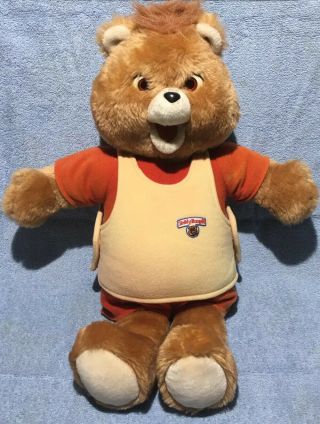 Vintage Teddy Ruxpin With Tape Physical Not