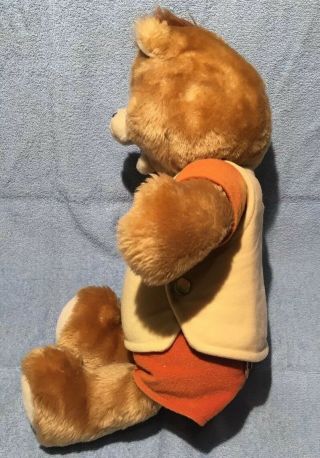 Vintage Teddy Ruxpin With Tape Physical Not 3