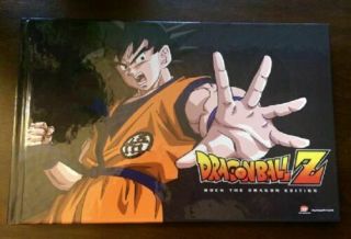 Dragon Ball Z - Rock The Dragon Edition Dvd,  48 Page Art Book Rare 9 - Disc Oop