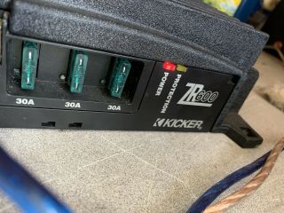 Old School Kicker ZR690 2 channel amp,  Amplifier,  RARE,  vintage 2