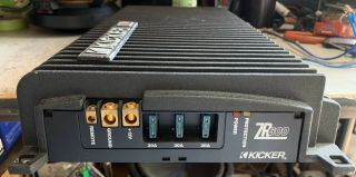 Old School Kicker ZR690 2 channel amp,  Amplifier,  RARE,  vintage 3