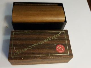 Vintage Discwasher Record Cleaner Box Disk Washer Antique