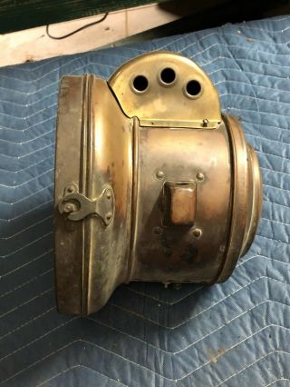 Rare Vintage Ford Model 19 Early Carbide Headlight Car Old Truck Brass A T Auto