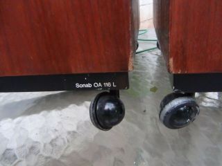 Sonab OA - 116 Speakers Matched Pair - Rare Vintage 2