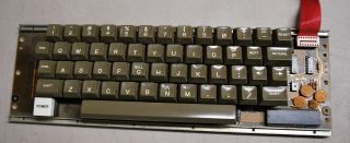 Rare Apple Ii Keyboard 01 - 0425 With No Encoder Board - Ships Worldwide