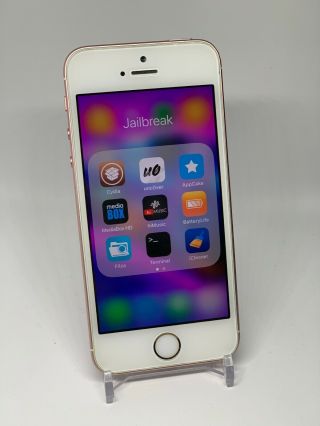 Apple Iphone Se 64gb Jailbroken Ios 12.  2 Rare Auto Jailbreak Cdma/gsm