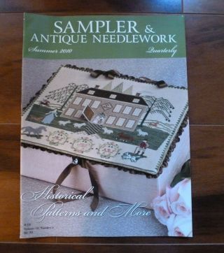 Sampler & Antique Needlework Quarterly Vol 16 No 2 Plimoth Jacket Embroider