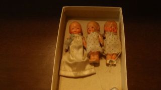 Vintage Japan Bisque Baby Doll W/pinned Arms
