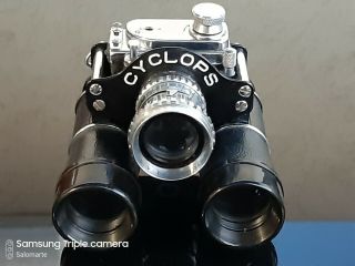 Rare Cyclops Binocular Camera 16mm Film 3