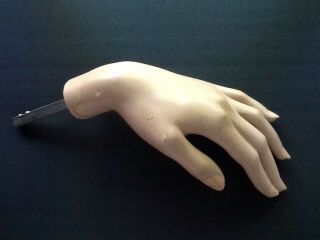 Vintage Mannequin Woman Left Hand