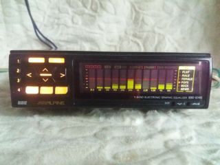 Alpine Ere - G145 Old School Equalizer.  Rare.  (with Video Test) Ship To Worlwide