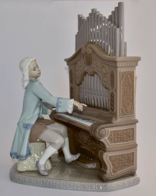Rare Lladro Young Bach Figurine 1801 - Limited Edition,  Signed - Vgc