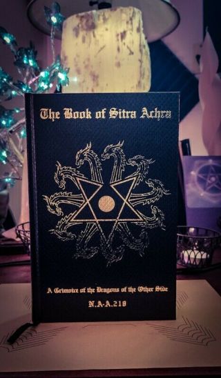 The Book Of Sitra Achra 2nd Ltd.  Ed.  Ixaxaar Qliphoth Occult Grimoire Rare Oop