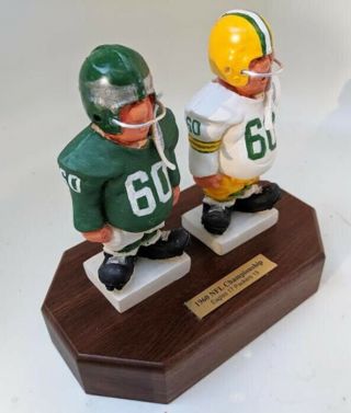 RARE 1960 NFL CHAMPIONSHIP PHILADELPHIA EAGLES VS GREEN BAY PACKERS BY FRED KAIL 2