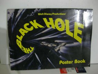 Vintage Walt Disney The Black Hole Poster Book 1979