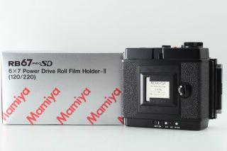 【rare In Box】mamiya Rb67 Power Drive Film Holder 6×7 From Japan 71a