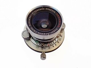 Technika Select Angulon 65mm F8 4x5 Lens Rare Compact Focusing Helical
