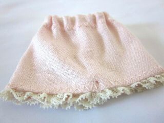 Vintage Barbie Pink Shorts with White Lace Trim 1960s 3