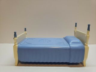 Vintage Ideal Miniature Twin Size Bed 1:12 Scale