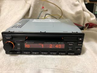 Nakamichi Md45z Md Player Rare Aux Digital & Analogy In