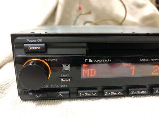 Nakamichi MD45Z MD PLAYER RARE Aux DIGITAL & Analogy In 3