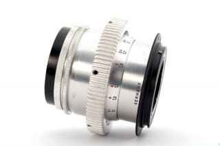 RARE Carl Zeiss Biometar 2.  8/80mm Exacta lens Canon EF mount MINT&SERVICED 3