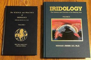 Very Rare 2 Vol Iridology The Science And Practice In The Healing Arts Jensen 1