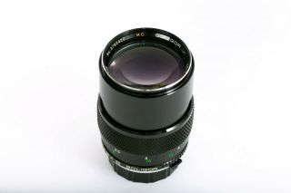 Rare Soligro MC 135mm F2.  5 Olympus OM mount lens with orignal Box 3