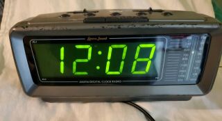 Lenoxx Sound Cr - 776 Am/fm Alarm Clock Radio Large Green Led Display