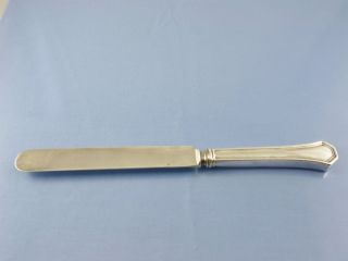 Sierra 1914 Dinner Knife Hollow Handle Blunt Plated Blade By Reed & Barton " D "