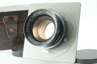 Rare 【,  】 Fuji Fujinon W 250mm F/6.  7 Large Format Lens Fujifilm From Japan