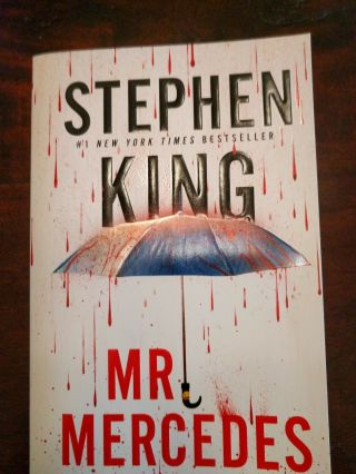Stephen King Signed Mr Mercedes Paperback Book Author Rare