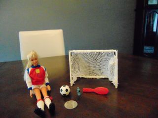 Soccer Barbie Doll Usa With Some Accessories