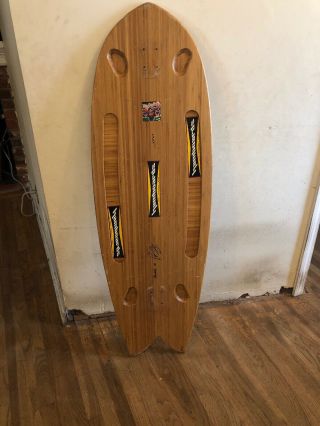 Hamboard Orig.  Signed By Pete Hamborg For Pure Surf - Skate Longboard Rare