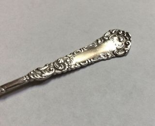Antique Victorian Wm Rogers Yale 2 Pronged Berry Fork 4 3/4” 1894 2