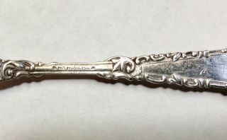 Antique Victorian Wm Rogers Yale 2 Pronged Berry Fork 4 3/4” 1894 3