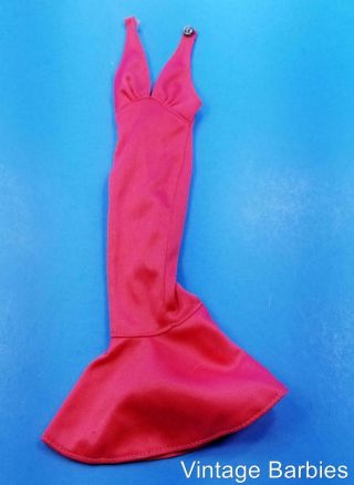 Mego Cher Doll Pink Dress / Gown Vintage 1970 