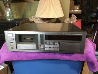 Yamaha Cassette Deck Kx - 1200u,  Rare Titanium Finish