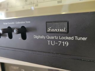 Sansui TU - 719 RARE vintage receiver tuner amplifier retro 2