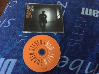 Shakin Stevens Mega Rare Now Listen Cd Single