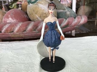 Vintage Mattel Enesco Barbie Gay Parisiene Figurine