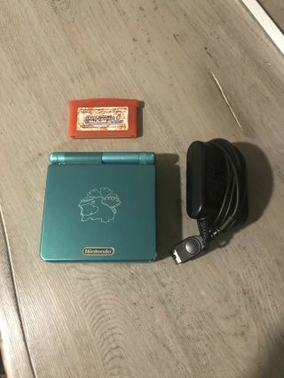 Gba Sp Gameboy Advance Sp Handheld Console Rare Venusaur Edition Nyc Pokecenter